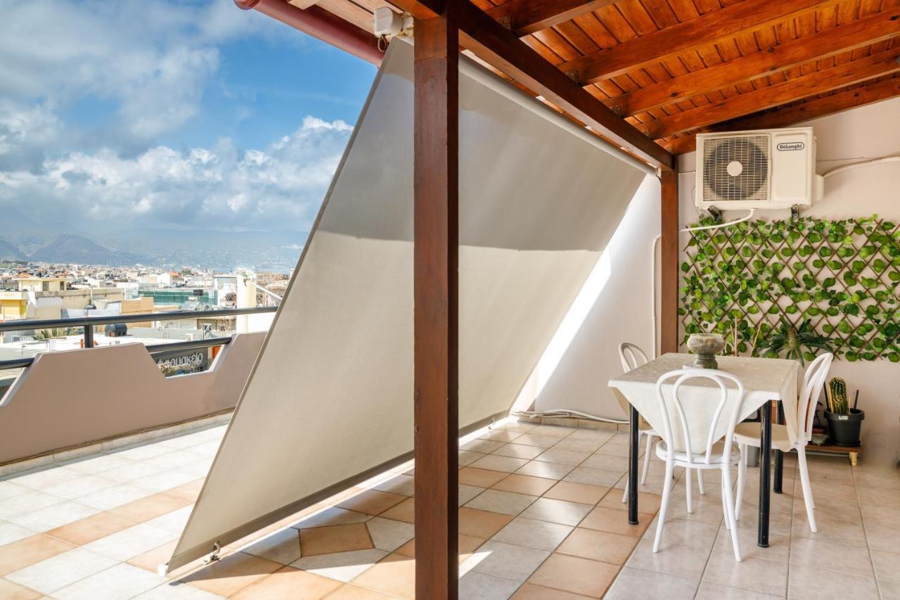 Sunrise Apartment Heraklion  Bagian luar foto